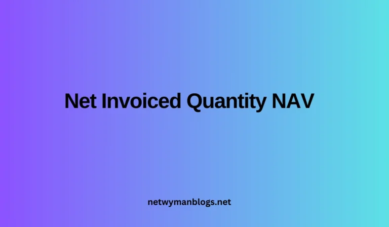 Net Invoiced Quantity NAV