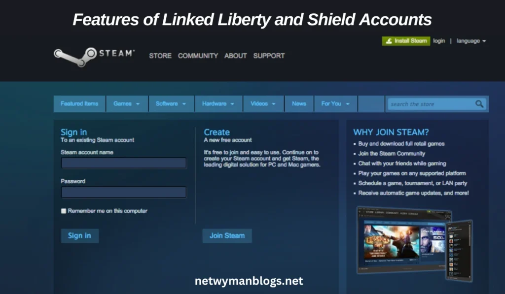 How to Link Liberty and Shield Accounts